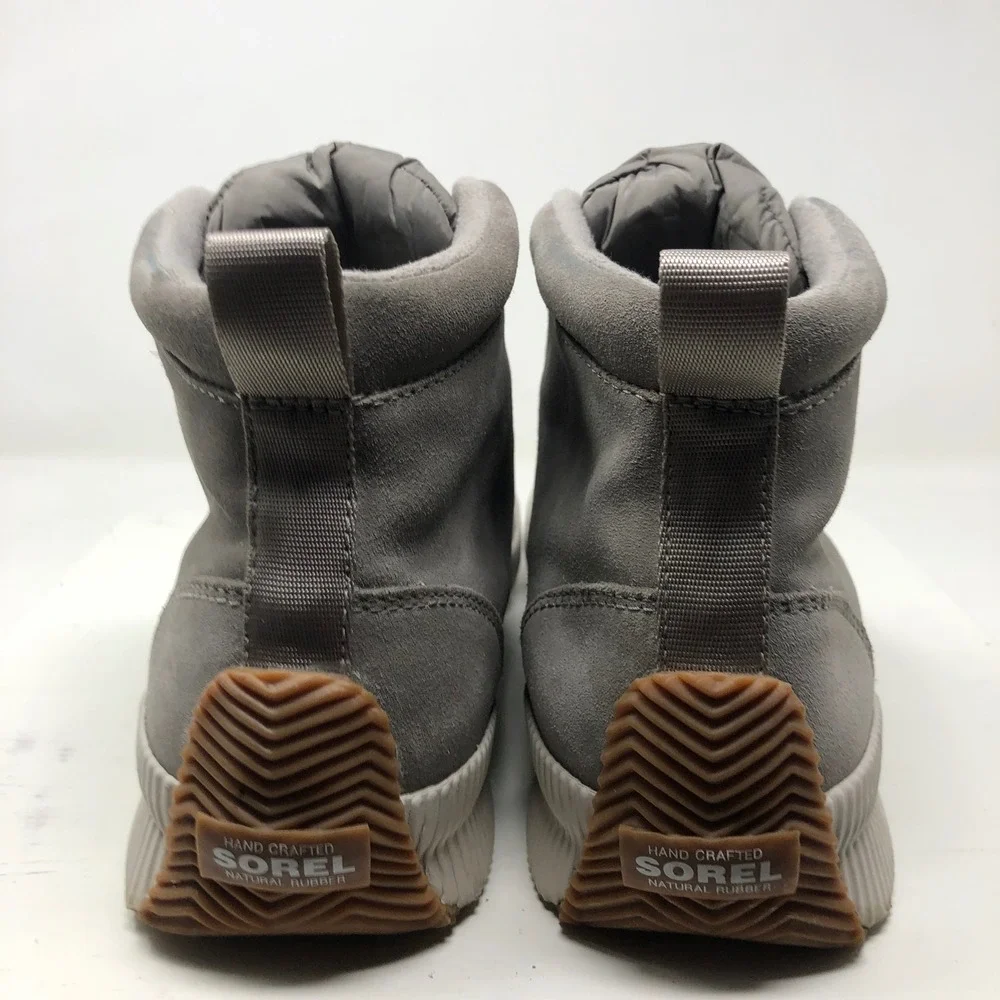 Sorel Out N About Plus Mid Boots Womens 9 Quarry Grey Waterproof Outdoor Casual